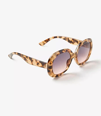 Oversized Round Sunglasses