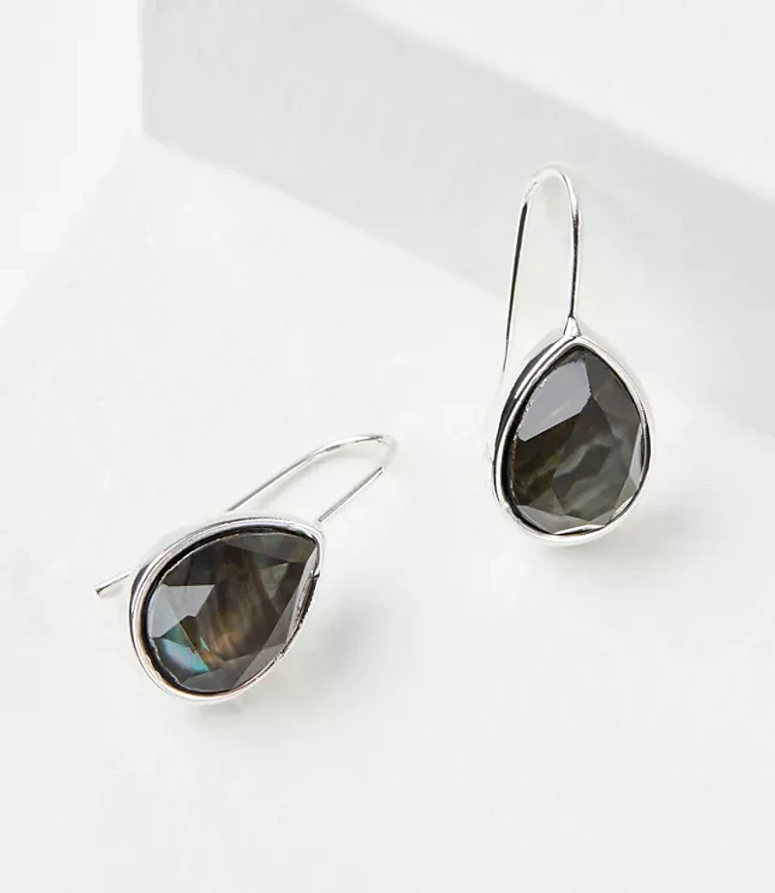 Mother Of Pearl Teardrop Earrings