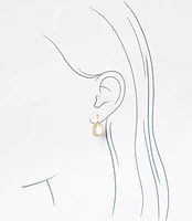 Mother Of Pearl Teardrop Earrings