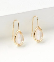 Mother Of Pearl Teardrop Earrings