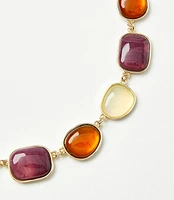 Mixed Stone Statement Necklace