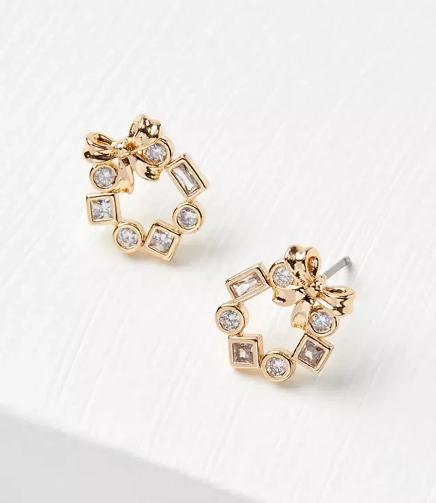 Wreath Stud Earrings