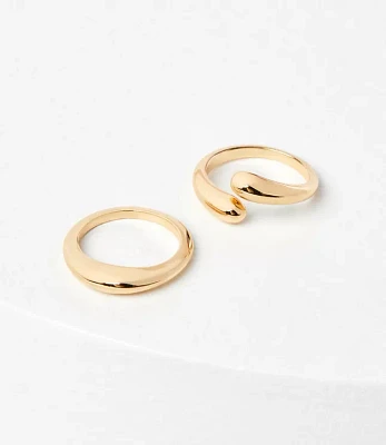 Modern Stackable Ring Set