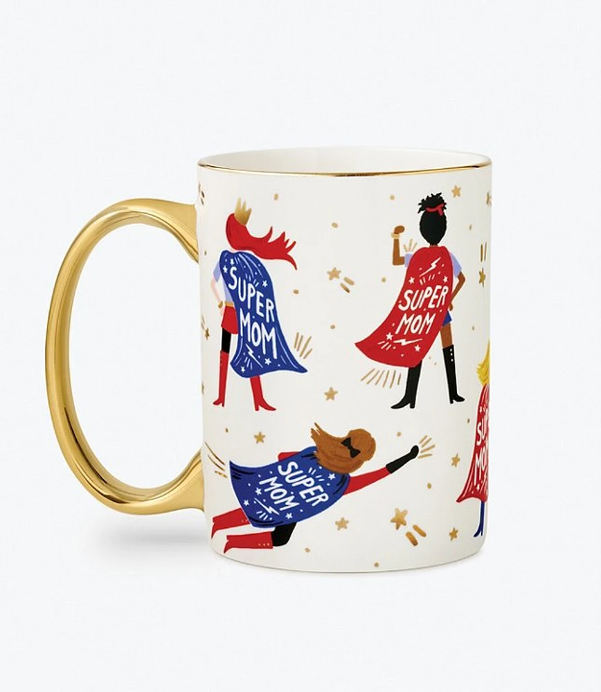 Rifle Paper Co. Super Mom Porcelain Mug