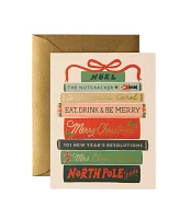 Rifle Paper Co. Boxed Set of Holiday Books Cards