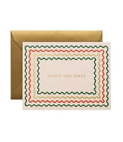 Rifle Paper Co. Boxed Set of Holiday Ribbon Cards