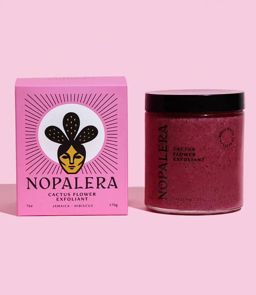 Nopalera Hibiscus Cactus Flower Exfoliant