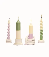 Pottery With A Purpose Taper Candle + Clay Pottery Kit - Air Dry