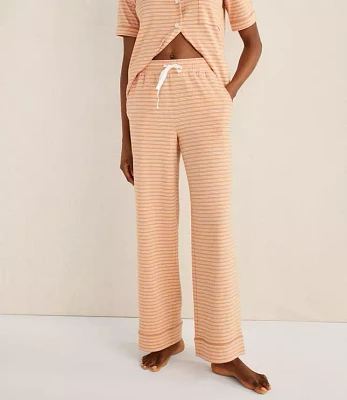 Haven Well Within Organic Cotton Jersey Striped Sleep Pants