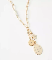 Cluster Charm Y Necklace