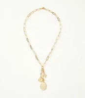 Cluster Charm Y Necklace
