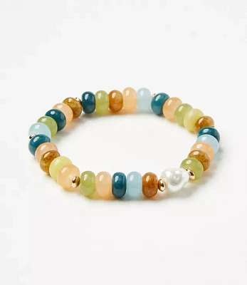 Chunky Beaded Stretch Bracelet