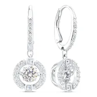 Swarovski Sparkling Dance Drop Earrings | 5504652