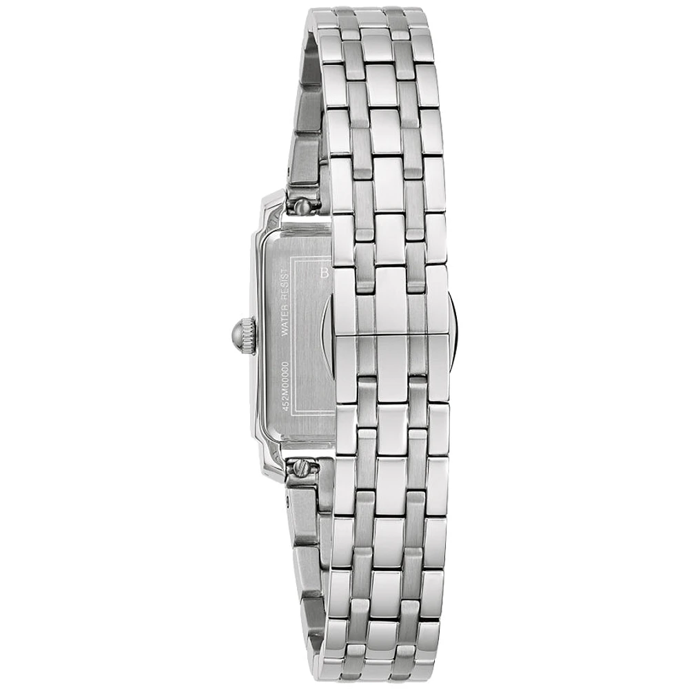 Bulova Sutton Grey Dial Ladies Watch | 96P252