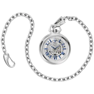 Bulova Sutton Men's Automatic Pocket Watch | 96A304