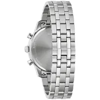 Bulova Sutton Silver-Tone Dial Stainless Steel Bracelet Men's Watch |