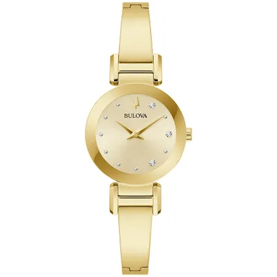 Bulova Marc Anthony Collection Champagne Dial Watch | 97P164