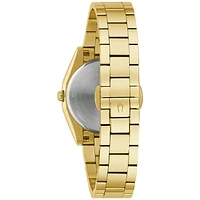 Bulova Surveyor Ladies Gold Tone Watch | 97P172