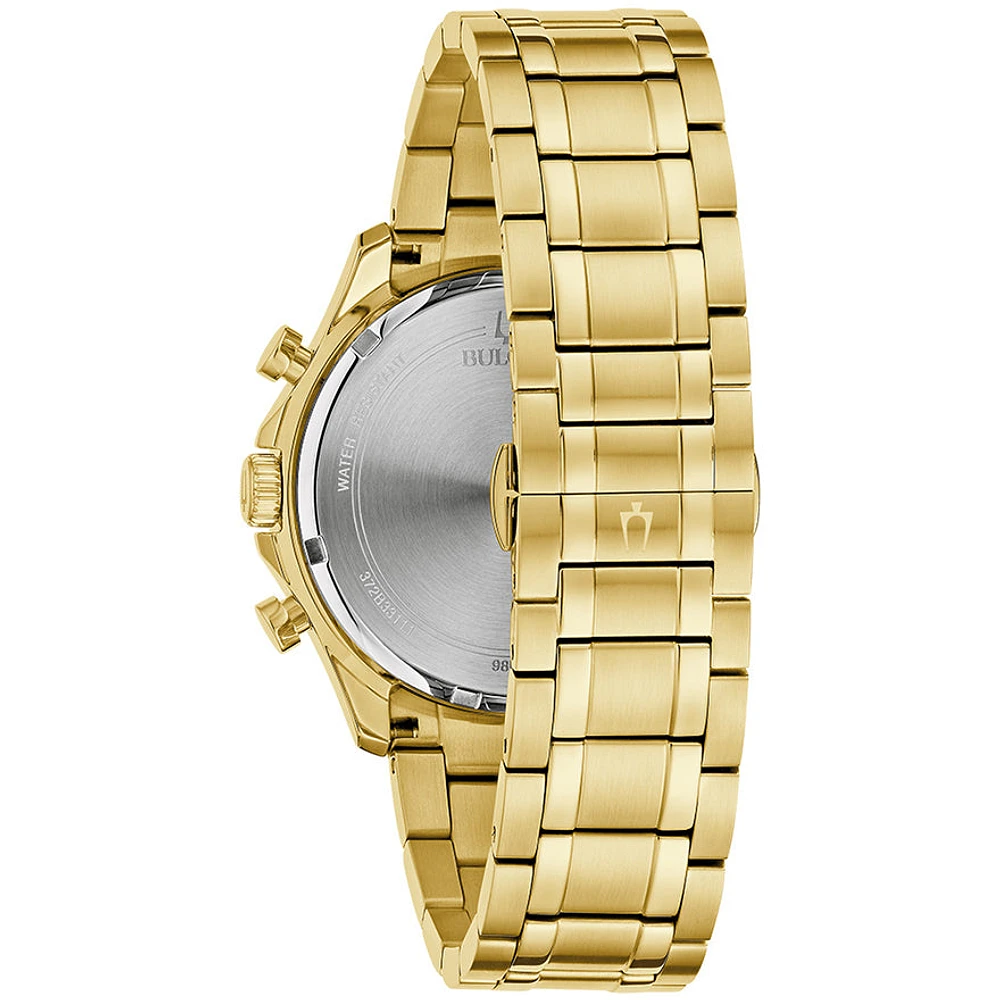 Bulova Classic Diamond Dial Quartz Watch 42mm | 98E113