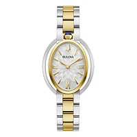Bulova Rubaiyat Silver Dial Watch | 98L320