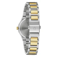 Bulova Classic Ladies Mother Of Pearl Diamond Dial Watch | 98P232