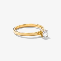 Solitaire Diamond Engagement Ring 14K Yellow Gold (0.40 ct tw)