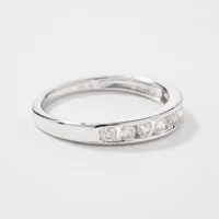 14K Channel Set Diamond Wedding Band (0.40 ct tw)