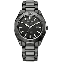 Citizen Eco-Drive Weekender Black Dial Watch | BM7637-81H