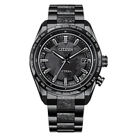 Citizen Eco-Drive Attesa Hakuto-R Black Dial Super Titanium | CB0285-6