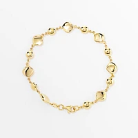 Pebble Bracelet in 10K Yellow Gold