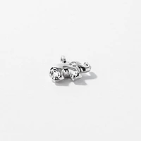 Elephant Pendant in 10K White Gold