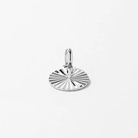 Sunbeam Pendant in 10K White Gold