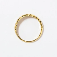 Baguette Ring 10K Yellow Gold