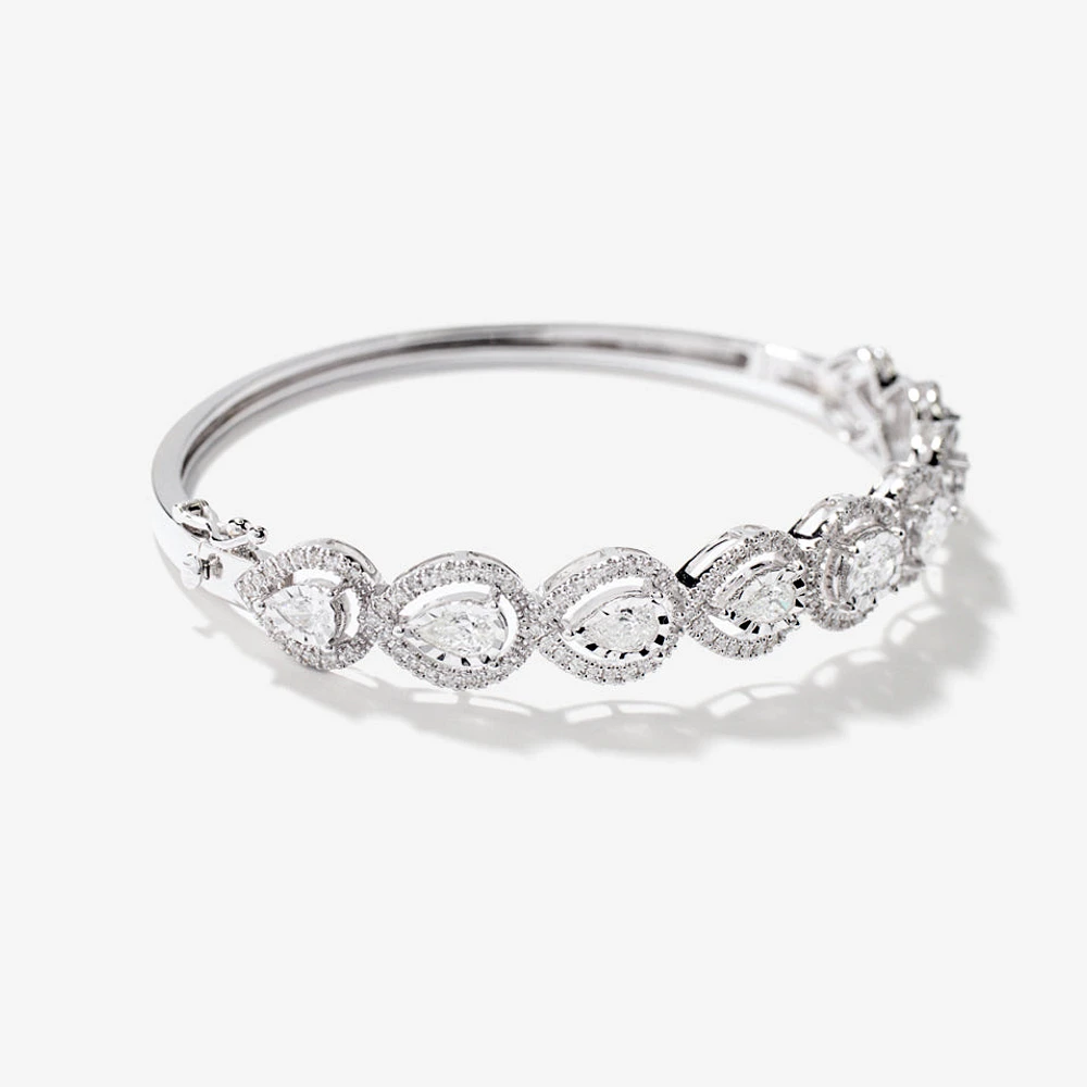 Diamond Bracelet in 14K White Gold (2.00 ct tw)