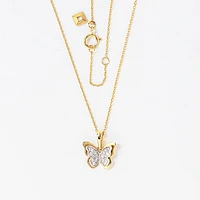 Butterfly Diamond Pendant | Ann-Louise Jewellers