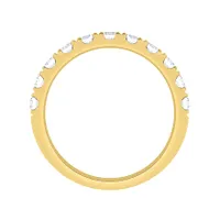 Diamond Anniversary Ring 14K Yellow Gold (1.00 ct tw)