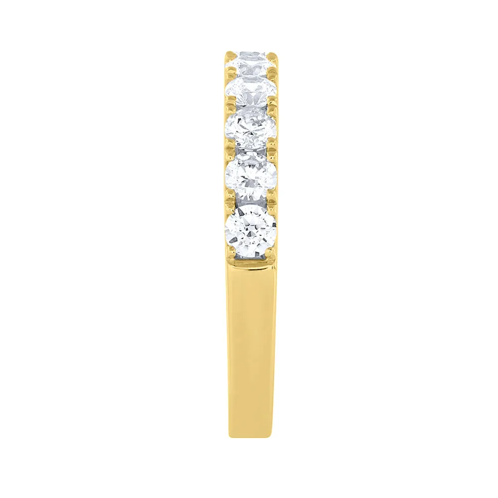 Diamond Anniversary Ring 14K Yellow Gold (1.00 ct tw)