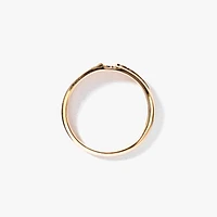 Gents Diamond Wedding Band 10K Yellow Gold (0.04 ct tw)