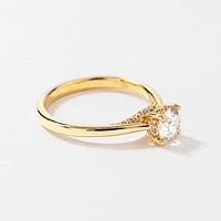 Diamond Engagement Ring 14K Yellow Gold (0.83 ct tw)
