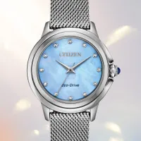 Citizen Ceci Ladies Eco-Drive Blue Dial Watch | EM0790-55N