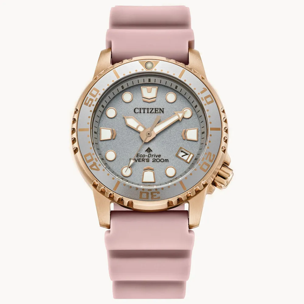 Citizen Eco-Drive Promaster Dive 37mm Pink Strap | EO2023-00A