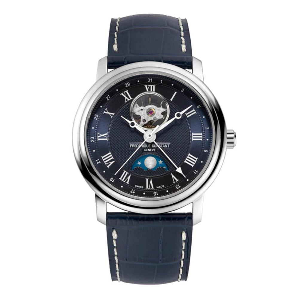 Frederique Constant Classics Heart Beat Moonphase Date | FC-335MCNW4P2