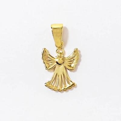 Angel Pendant in 10K Yellow Gold