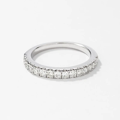 14K White Gold Diamond Anniversary Band (0.50 ct tw)