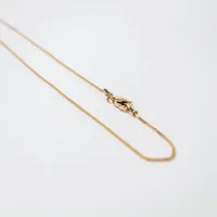 0.70mm Box Chain in 14K Yellow Gold (16")