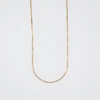 0.70mm Box Chain in 14K Yellow Gold (16")