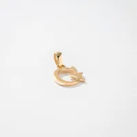 "G" Initial Pendant in 10K Yellow Gold