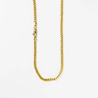 3mm Miami Cuban Chain in 10K Italian Yellow Gold (20")