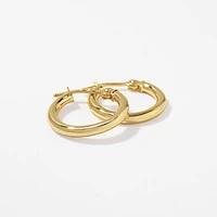 Hoop Earrings in 10K Yellow Gold