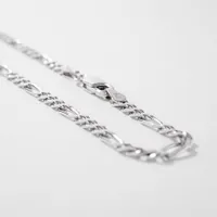 3mm Figaro Chain in Silver (22")